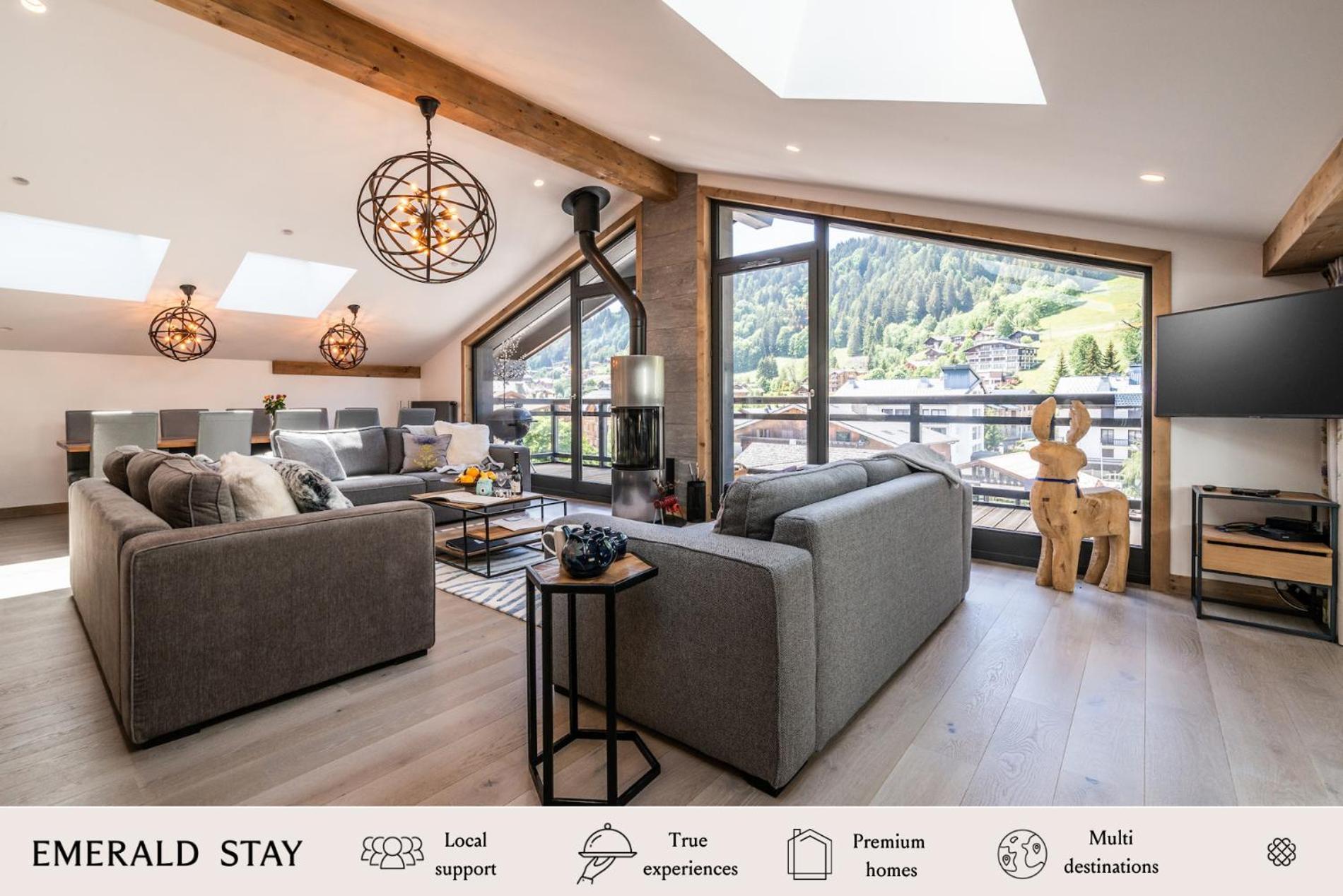 Ozigo Penthouse Les Gets - By Emerald Stay Εξωτερικό φωτογραφία